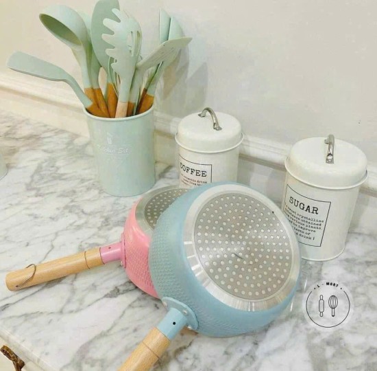 CHẢO MÀU SIÊU HOT 18 CM