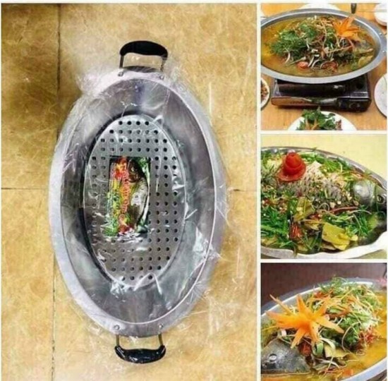 DĨA HẤP CÁ 50CM