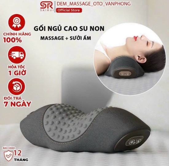 GỐI MASSAGE CHƯỜM NÓNG