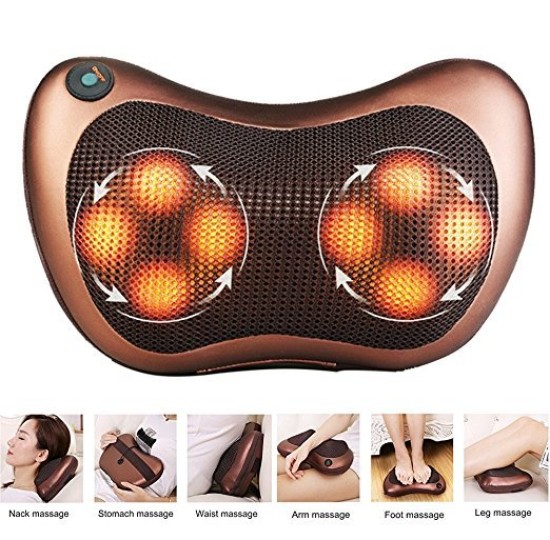 GỐI MASSAGE HỒNG NGOẠI 8 BI 1 CHIỀU