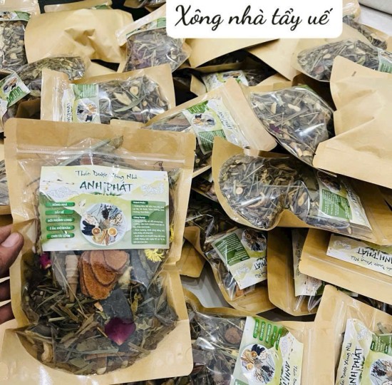 gói xông nhà thảo dược