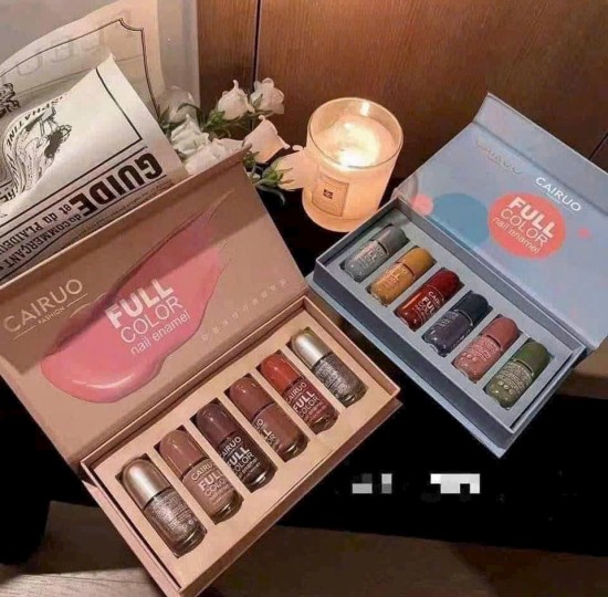 hộp 6 lọ sơn móng tay