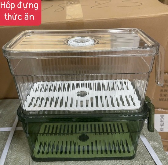 hộp bảo quản thực phẩm tay cầm