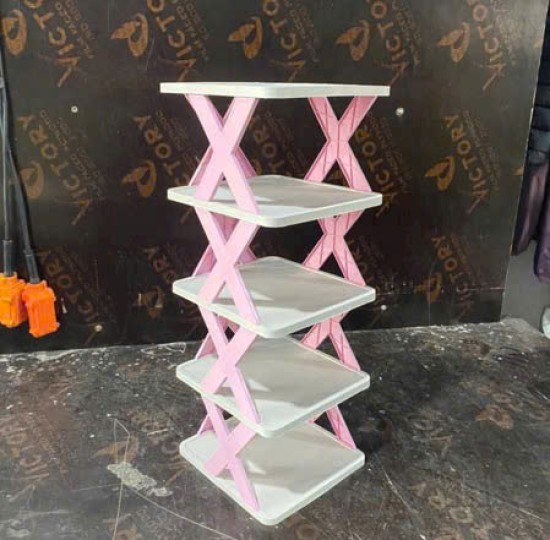kệ giày chữ X 5 tầng