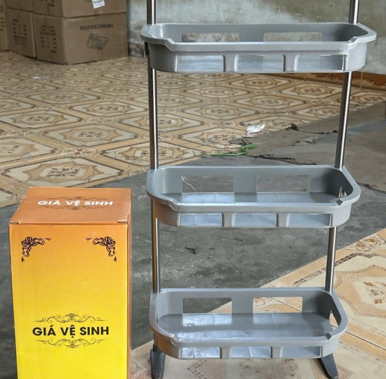 kệ nhà vệ sinh 3 tầng