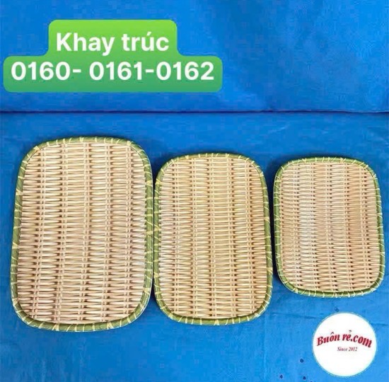 khay trúc HCN 0160 (22cm)