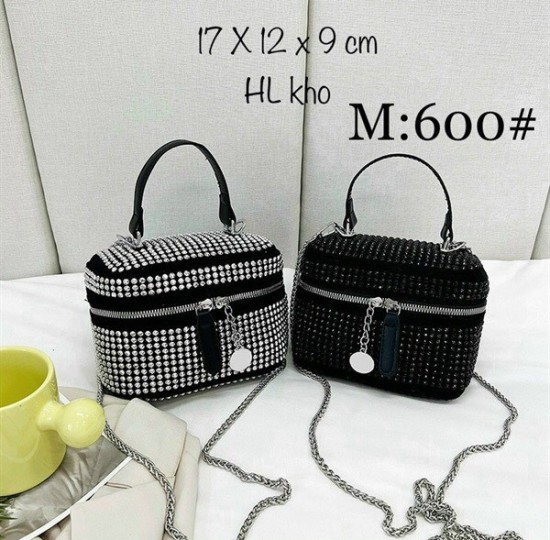 TÚI ĐÍNH ĐÁ MẪU VUÔNG SIÊU XINH