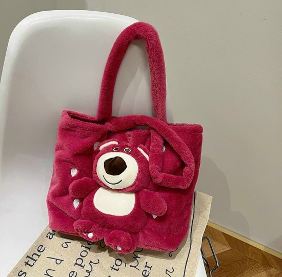 TÚI XÁCH GẤU NHUNG LOTSO