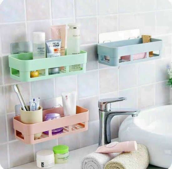 KHAY ĐỂ ĐỒ NHÀ TẮM DÁN TƯỜNG