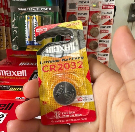 VĨ 1 VIÊN PIN MAXELL 2032 ALKALINE