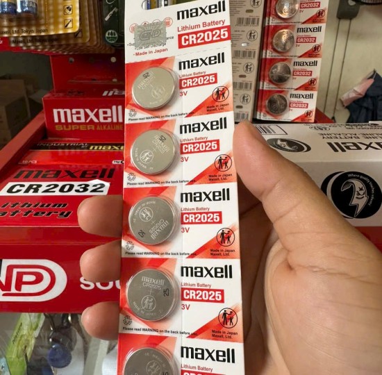 VĨ 5 VIÊN PIN MAXELL 2025
