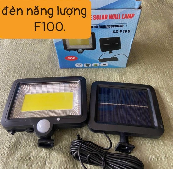 ĐÈN NĂNG LƯỢNG CẢM BIẾN F100