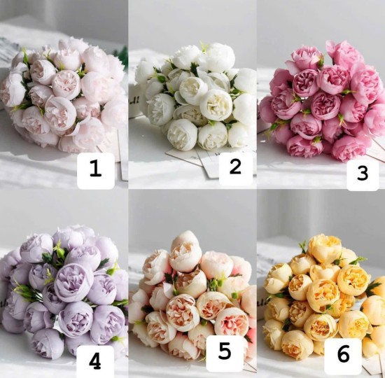 BÓ HOA LỤA 27 BÔNG