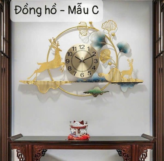 ĐỒNG HỒ TREO TƯỜNG MẪU C