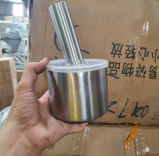 CỐI CHÀY INOX 304 HỘP  ĐỎ