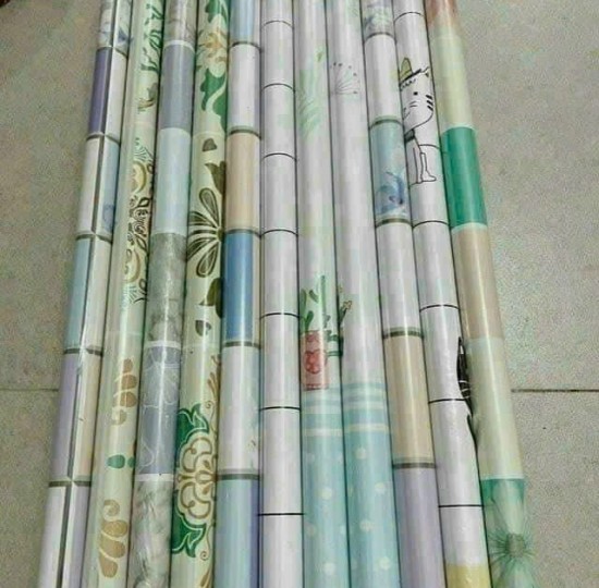 CUỘN GIẤY DÁN BẾP HOA VĂN
