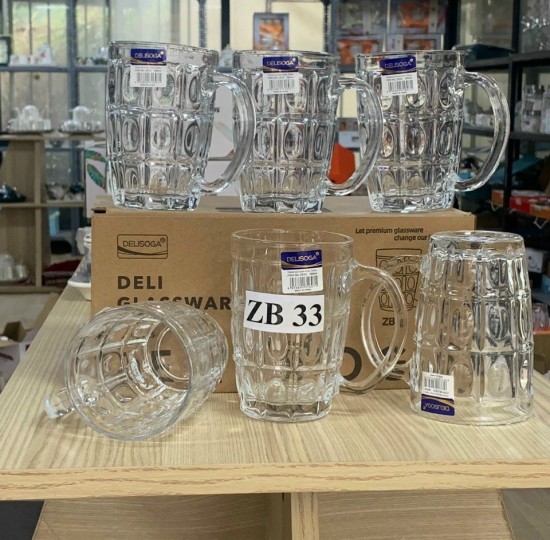 HỘP 6C LY THỦY TINH SIZE CHUẨN ZB33