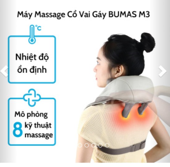 MÁY MASSAGE CỔ VAI GÁY 6D