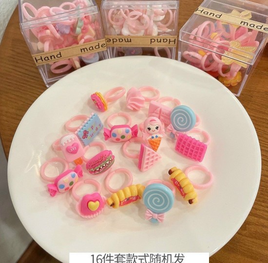 HỘP 16 CÁI NHẪN TRẺ EM