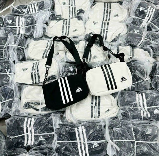 TÚI ADIDAS 2 MÀU TRẮNG ĐEN
