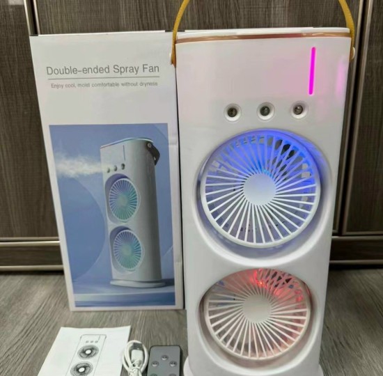 QUẠT PHUN SƯƠNG 2 LỒNG CAO CẤP