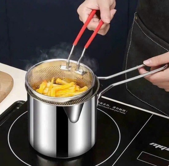NỒI CHIÊN CÓ VỢT INOX