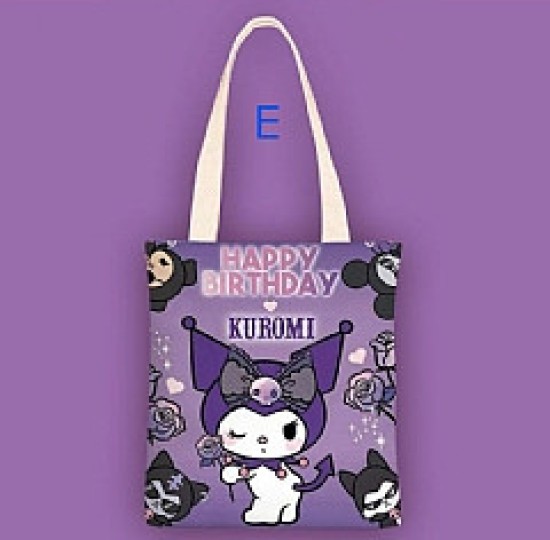 TÚI XÁCH KURUMI CÓ CHỮ HAPPY BITHDAY
