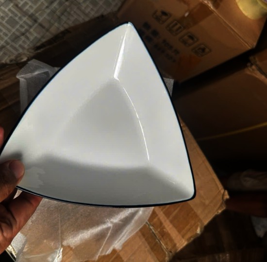 SET 10C DĨA TAM GIÁC VIỀN ĐEN