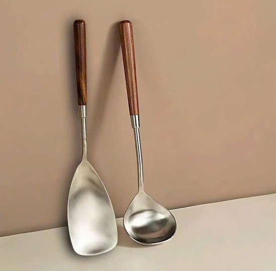 SET 2C VÁ + XẺNG CÁN NÂU