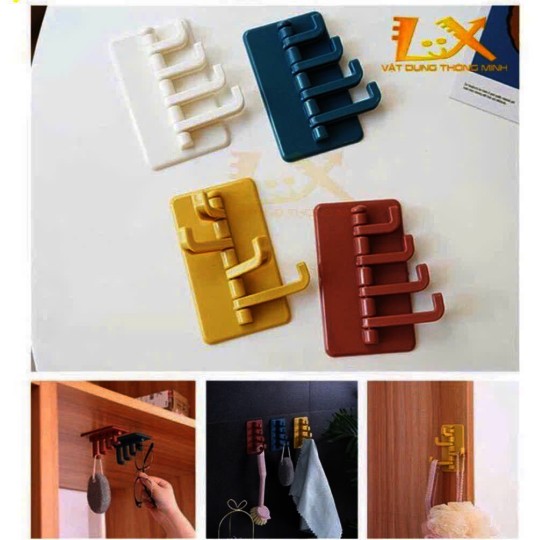 MÓC DÁN TƯỜNG 4 NHÁNH