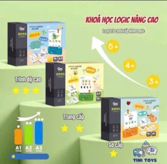 BỘ THẺ KHÓA LOGIC KEY NÂNG CAO TƯ DUY