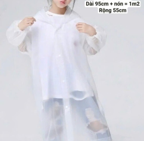ÁO MƯA POCKET TRẺ EM