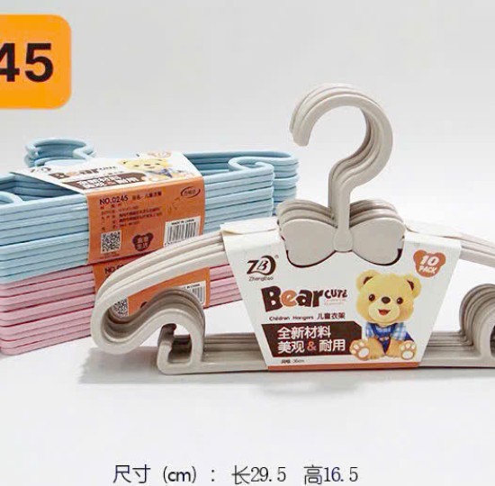 SET 10C MÓC TREO QUẦN ÁO TRẺ EM