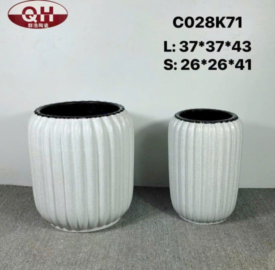 BỘ 2 CÁI CHẬU TRỒNG CÂY C028