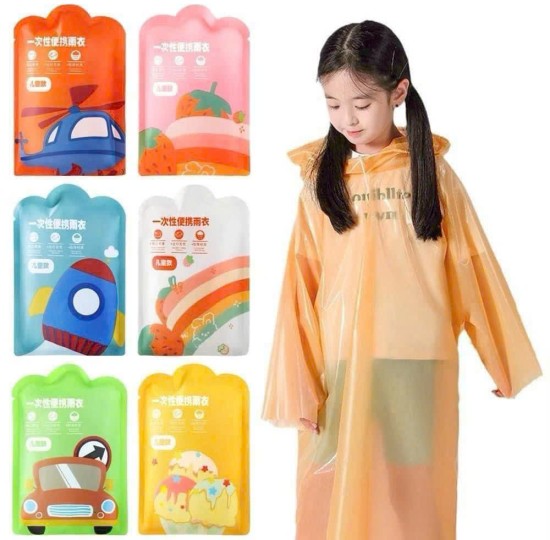 SET 7C ÁO MƯA TRẺ EM 7 MÀU
