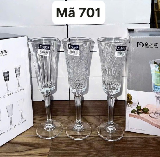 HỘP 6C LY CHÂN CAO MÃ 701