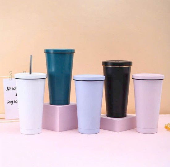 LY INOX TRƠN MÀU 500ML