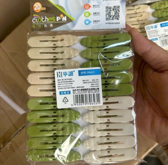 VĨ 20C MÓC KẸP PHƠI ĐỒ HÀNG TRUNG
