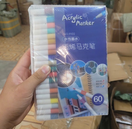 HỘP 60 CÂY MÀU ACRYLIC